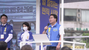 오세현 민주당 아산시장 후보, 박경귀 국힘 아산시장 후보 경찰 및 선관위에 고발