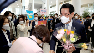 김영록 전남지사 재선 성공…이정현 18.81% 기록