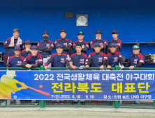 정읍시 야구단, ‘전국 생활체육 대축전 야구대회’ 전국 3위