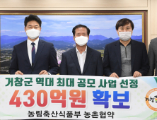 거창군, 역대 최대 430억원 공모사업 선정 [거창소식]