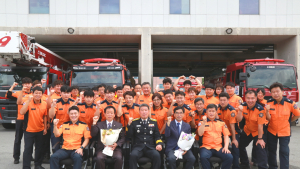공주소방서, 박영길・김재영 소방관 정년퇴임