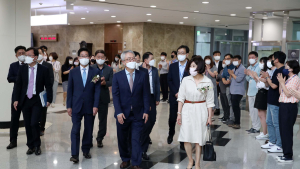 이우성 충남 문체부지사, '문화 충남의 길 응원' 퇴임