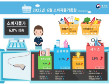 외환위기 이후 24년 만에 최악…6월 소비자물가 6% 뛰었다