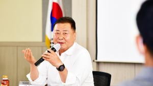 김경일 파주시장, 신임 팀장들과 '색다른 간담회' 개최 