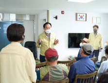 천영기 통영시장, 읍·면·동 초도순시 [남부경남]