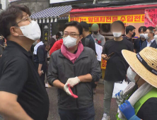 수해 복구 현장서 ‘비’ 찾던 김성원 실언에 ‘대통령실 당황‧국민의힘 수습 난감’