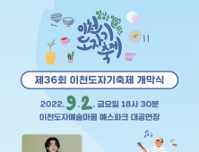 이천시, 제36회 이천도자기축제 개막식 개최