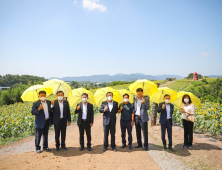 함안 강주해바라기 축제 개막 [중부경남]