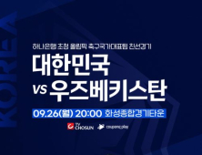 올림픽 축구국가대표, 26일 우즈베키스탄과 화성종합경기장서 친선경기