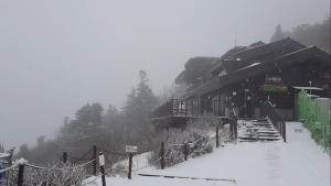 하얗게 변한 설악산...강원북부 산지 대설주의보
