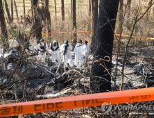 양양서 산불 계도 비행 헬기 추락 5명 숨져