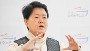 “화물파업, 정치적 매도...尹 지지율에 도움? 무의미”
