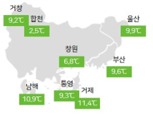 경남 동부 대기 매우 건조, 산불 등 화재 주의 [오늘날씨]