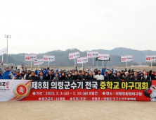 의령친환경야구장 동계 훈련지 '핫플'…기온·교통·인프라 '삼박자'