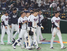 조 2위 장담 못한다…한국, 호주와 맞대결서 7대 8 역전패