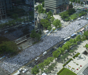 '간호사 3만명 집결' 간호법 거부권 규탄 총궐기대회