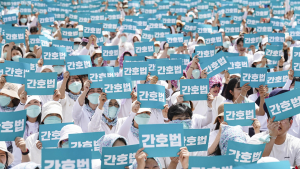 尹 거부한 ‘간호법’ 결국 폐기… 재표결 ‘부결’