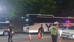 수원시, 경찰과 협업해 음주단속 현장서 체납차량 단속