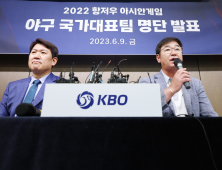 항저우 AG 나설 야구대표팀 명단 발표…이정후·문동주·고우석 등 선발
