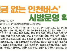 인천시, 내달부터 현금 없는 인천버스 111개 노선 951대로 확대