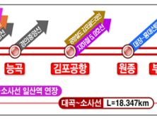 대곡소사선 내달 1일 개통…출퇴근 시간 단축 기대