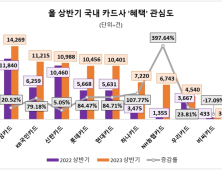 삼성카드 상반기 고객 ‘혜택’ 관심도 1위…KB국민·신한카드 순