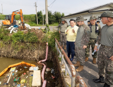 익산 수해현장에 軍 대규모 인력 투입 ‘수해복구 속도전’