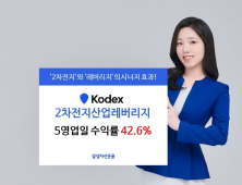 삼성자산운용 “2차전지 레버리지 ETF,  5거래일만에 42.6%↑”