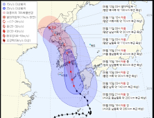 [태풍 카눈] 강원영동 시간당 최대 100㎜ 물폭탄 예보 '긴장'