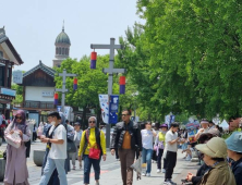 전주한옥마을, 올 상반기 813만여명 방문...세계적 관광지 반열에  