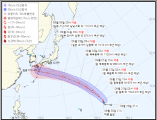 태풍 11호 ‘하이쿠이’에 12호 ‘기러기’까지… 국내 영향은