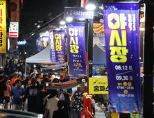 포항 중앙상가 야시장 '화려한 부활'…골목상권 '기지개'