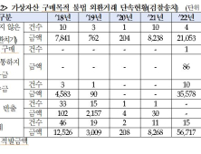 5년간 가상자산 불법 외환거래 적발 규모 ‘10조’