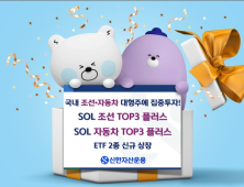 신한자산운용, 자동차·조선 대형주 섹터 ETF 신규 상장