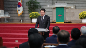 尹대통령 추도예배 “참모진·부목사·장로 몇 명만”