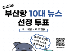 부산항만공사, 2023년 부산항 10대 뉴스 온라인 투표 실시