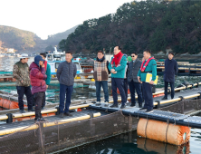 통영시, 어류 가두리 양식장 저수온 피해 대비 선제적 대응 