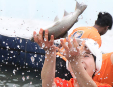 [화보]화천산천어축제 즐거움에 '푹' 빠진 관광객들