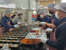 여수광양항만공사, 무료급식소 봉사활동...지역사회 온기 나눠