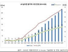 “리튬이차전지 실리콘 음극재 시장, 2035년 9조원 육박”