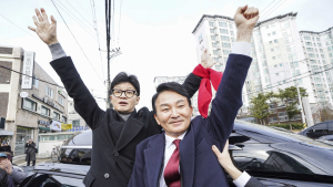 한동훈, 이재명 지역구 찾아 원희룡 지원사격