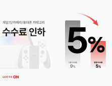 롯데온 “일부 디지털가전 판매 수수료 5% 인하”