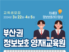 2024년도 「부산권 정보보호영재교육원」 신입생 모집