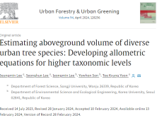 상지대 조경산림학과 이승민 학생, SCI 저널 논문 게재