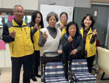 공주시 정안면·반포면, ‘보행 보조기’와 ‘밑반찬 나눔’으로 효실천