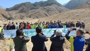한국꿀벌생태환경보호협회, 500여 주 밀원수 심기로 꿀벌 보호