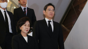 이재용 회장, 故 조석래 효성 명예회장 조문…홍라희 여사 동행