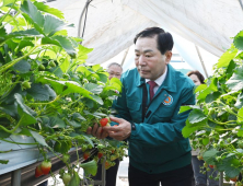 창녕군 성낙인 군수, 시설 농업인의 애로사항 청취 및 격려