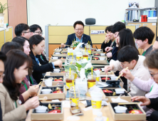 손병복 울진군수, '도시락 소통' 나서