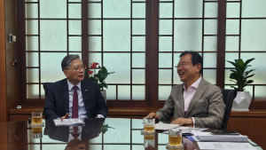 이현재 하남시장, 이한준 LH사장 만나 교산 신덕풍역 위치 조정 요청